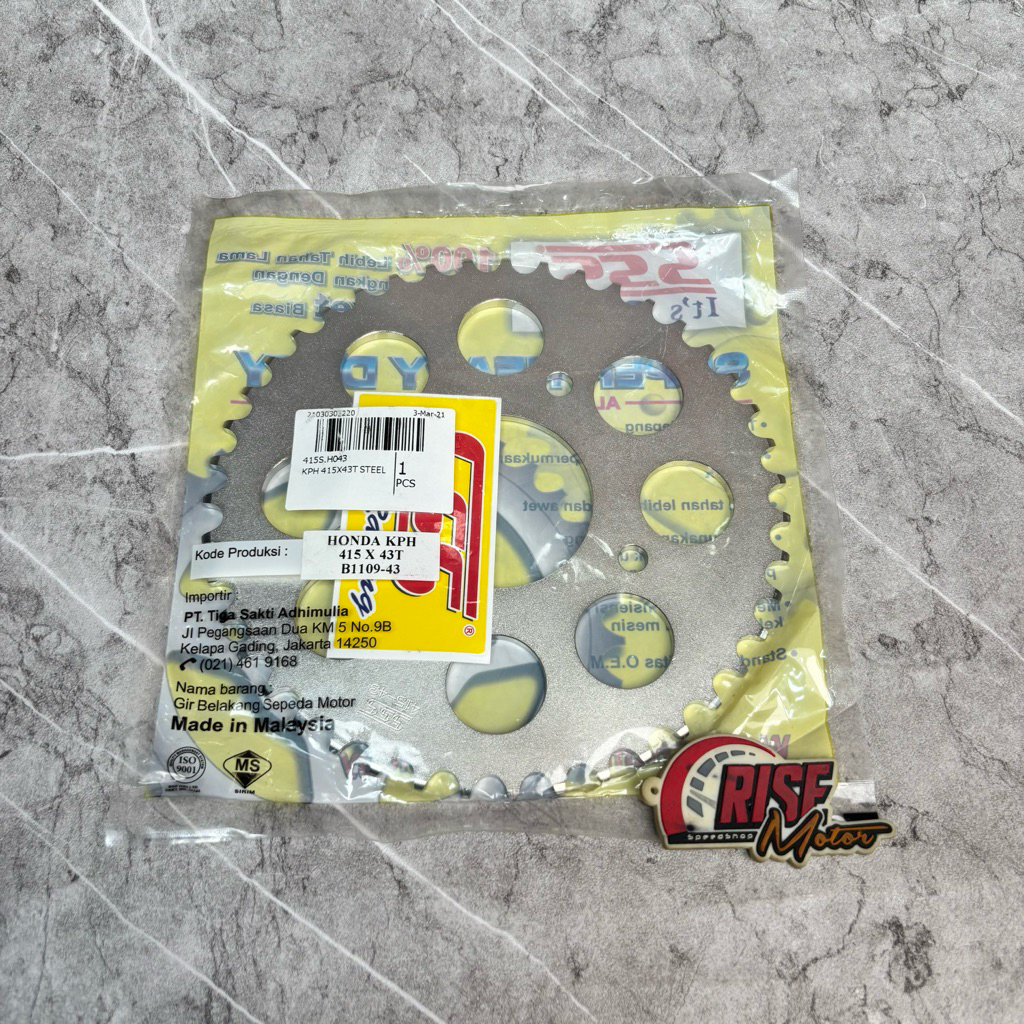 GIR 415 HONDA KPH 43 SSS