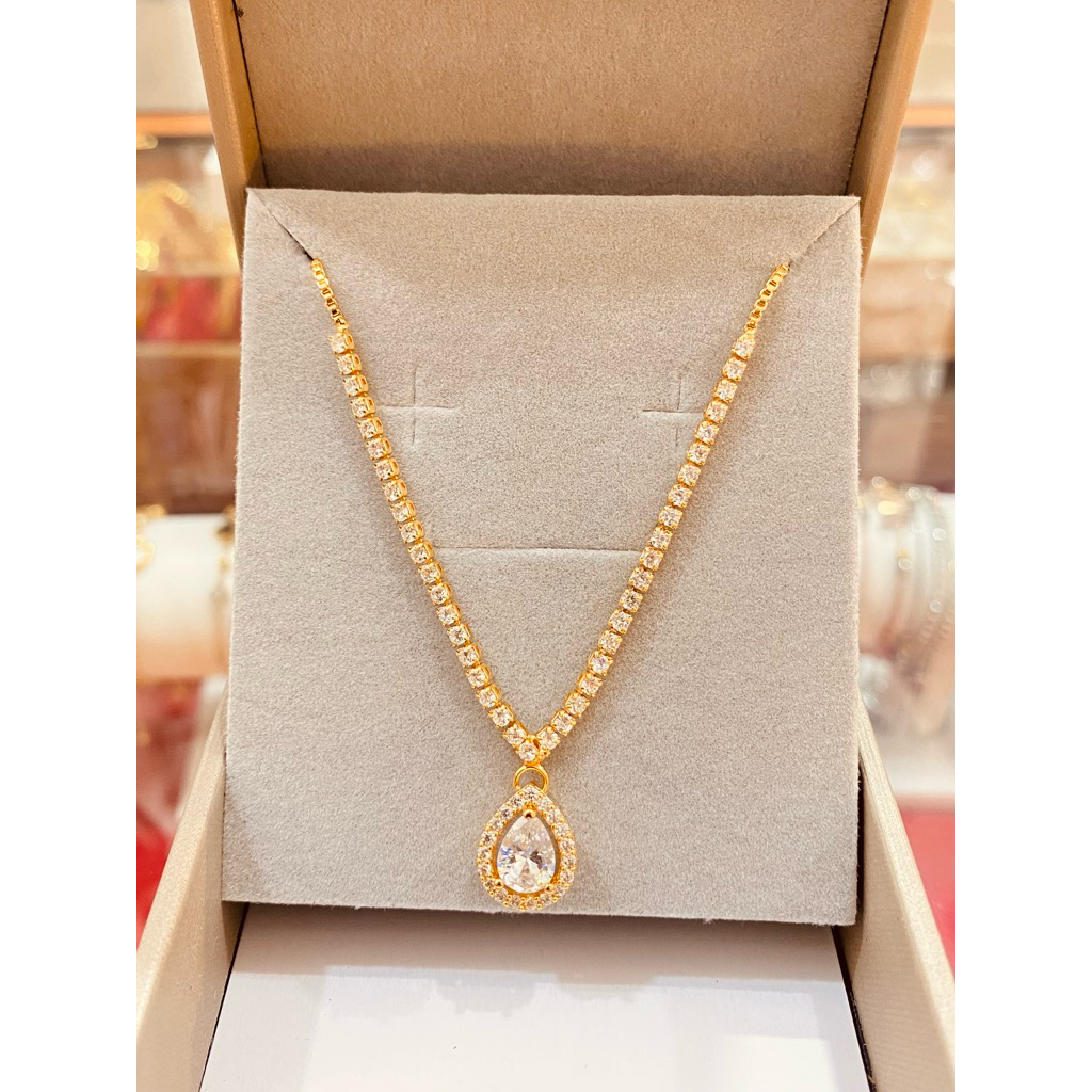 kalung rosegold