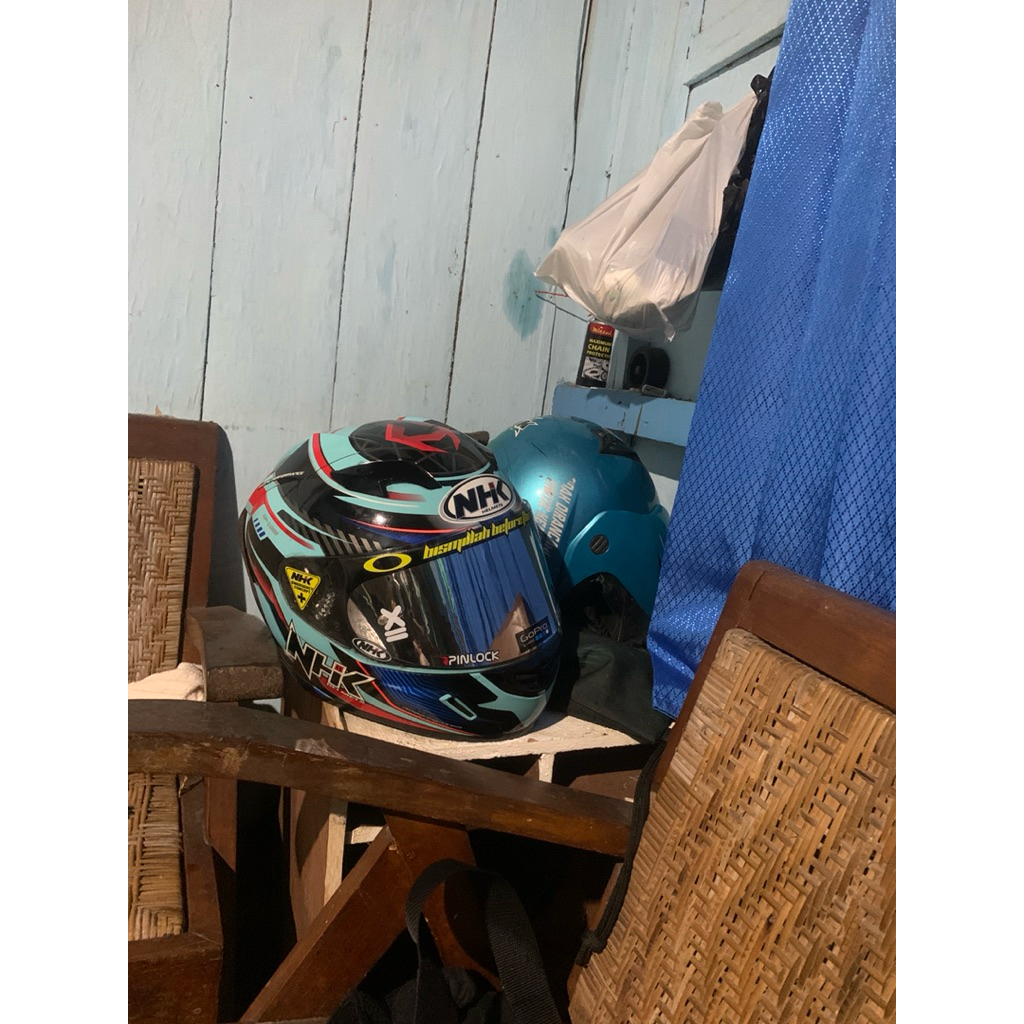 helm ganteng nhk second mulus