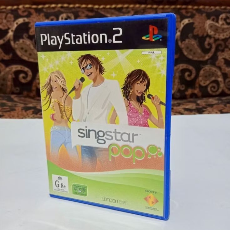 Dvd Kaset Original Singstar pop ps2 ps3
