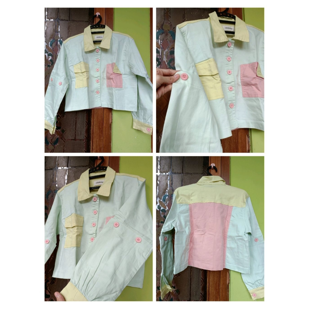 [PRELOVED] Jaket/Jacket/Outer 3 color alias 3 Tone by Rubylicious