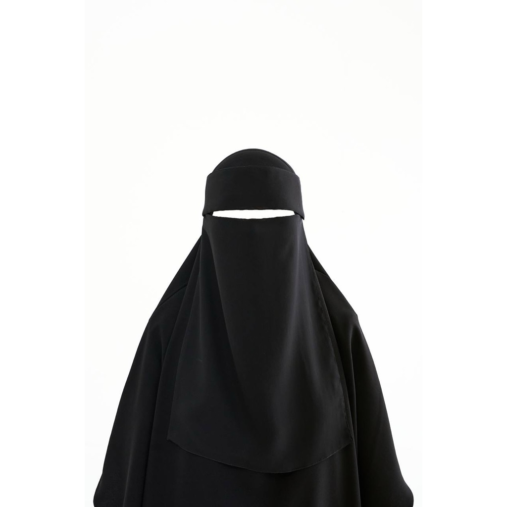 NIQAB FLAP LESS | NIQAB PONI | ELBURJ|PURNAMASARIDEVi