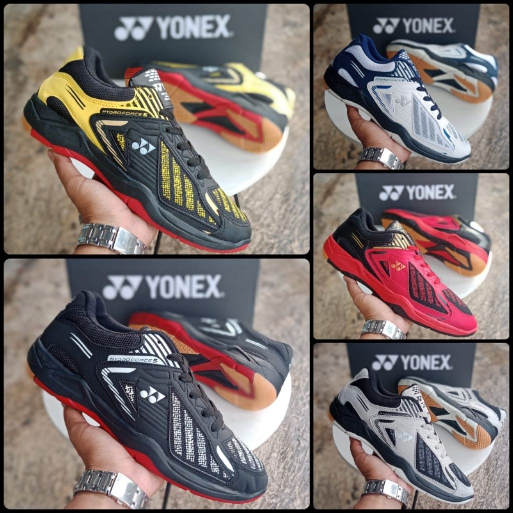 Sepatu Yonex Badminton Kualitas Original / Sepatu Bulutangkis Yonex / Sepatu yonex hydroforce 5 / se