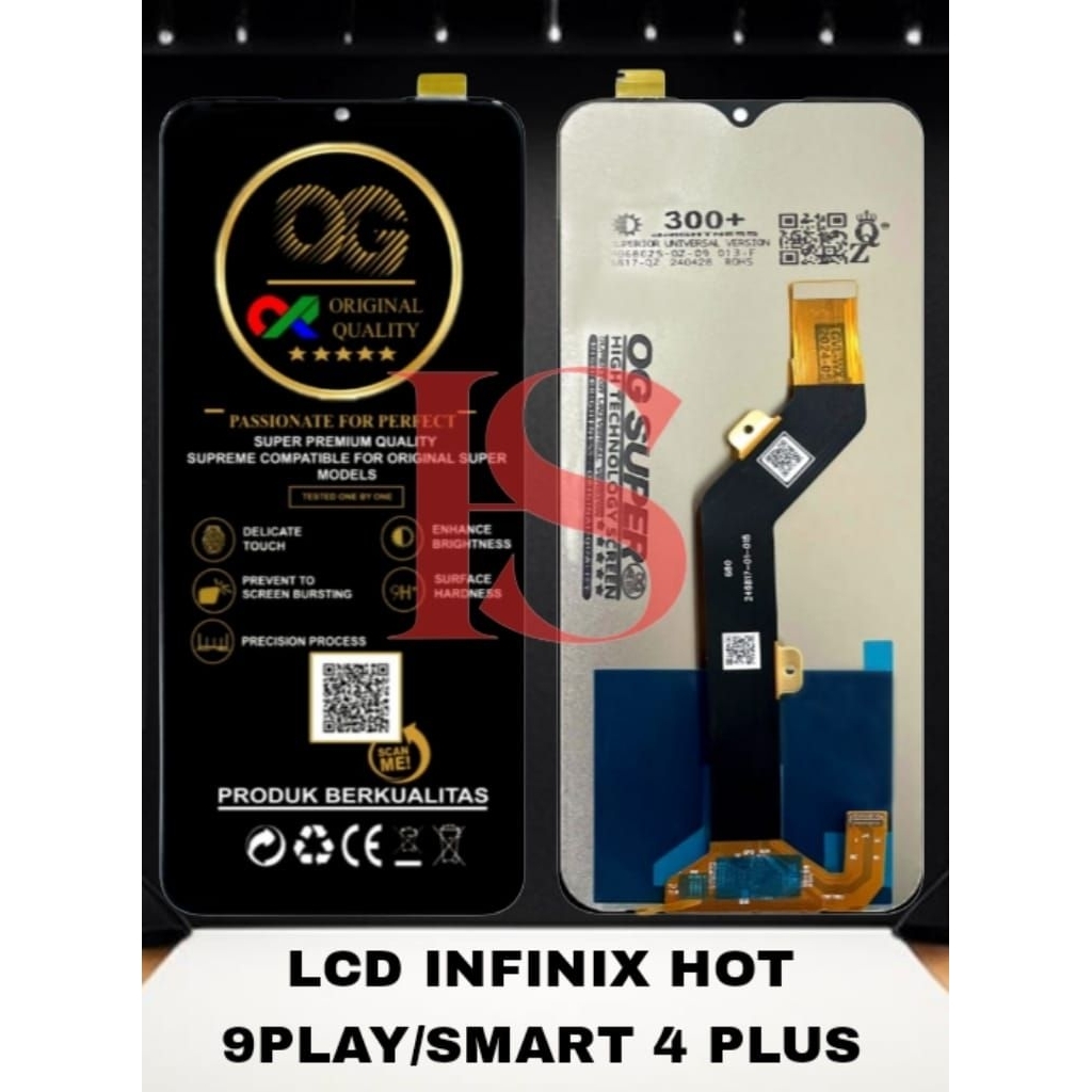 LCD INFINIX HOT 9 PLAY FULLSET TOUCH SCREEN LCD INFINIX HOT 9 PLAY/SMART 4 PLUS LCD ORIGINAL