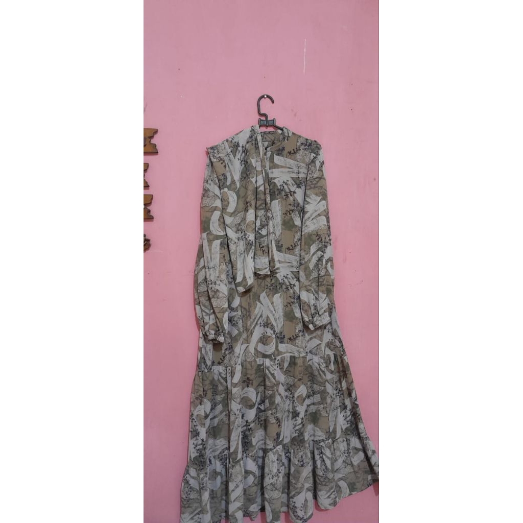 dress hijab aisyalina preloved