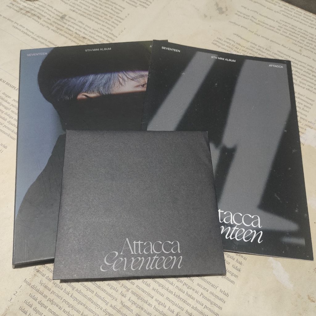 [ READY ] BINBOOK SEUNGKWAN ATTACCA CARAT VER / CARVER