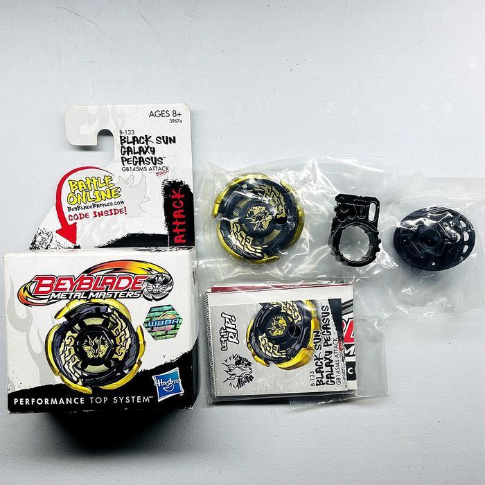 MAINAN ANAK GANGSING BEYBLADE 4 KARAKTER