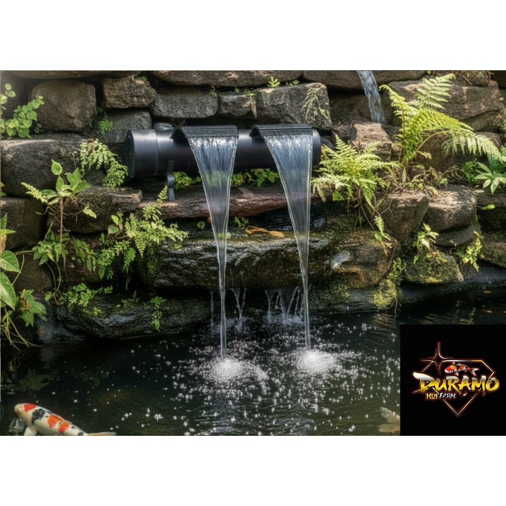 Waterfall Kolam Koi Portable 2 tabung