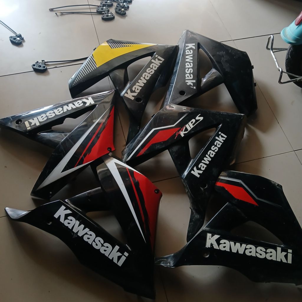 Fairing bawah Ninja RR new Original copotan