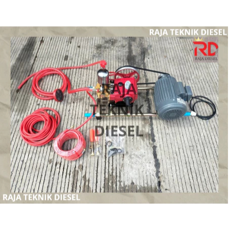 Power Sprayer Steam Mesin Cuci Motor Mobil PS 30 + Honda Engine Bensin GX 160 5.5 HP Paket Lengkap T
