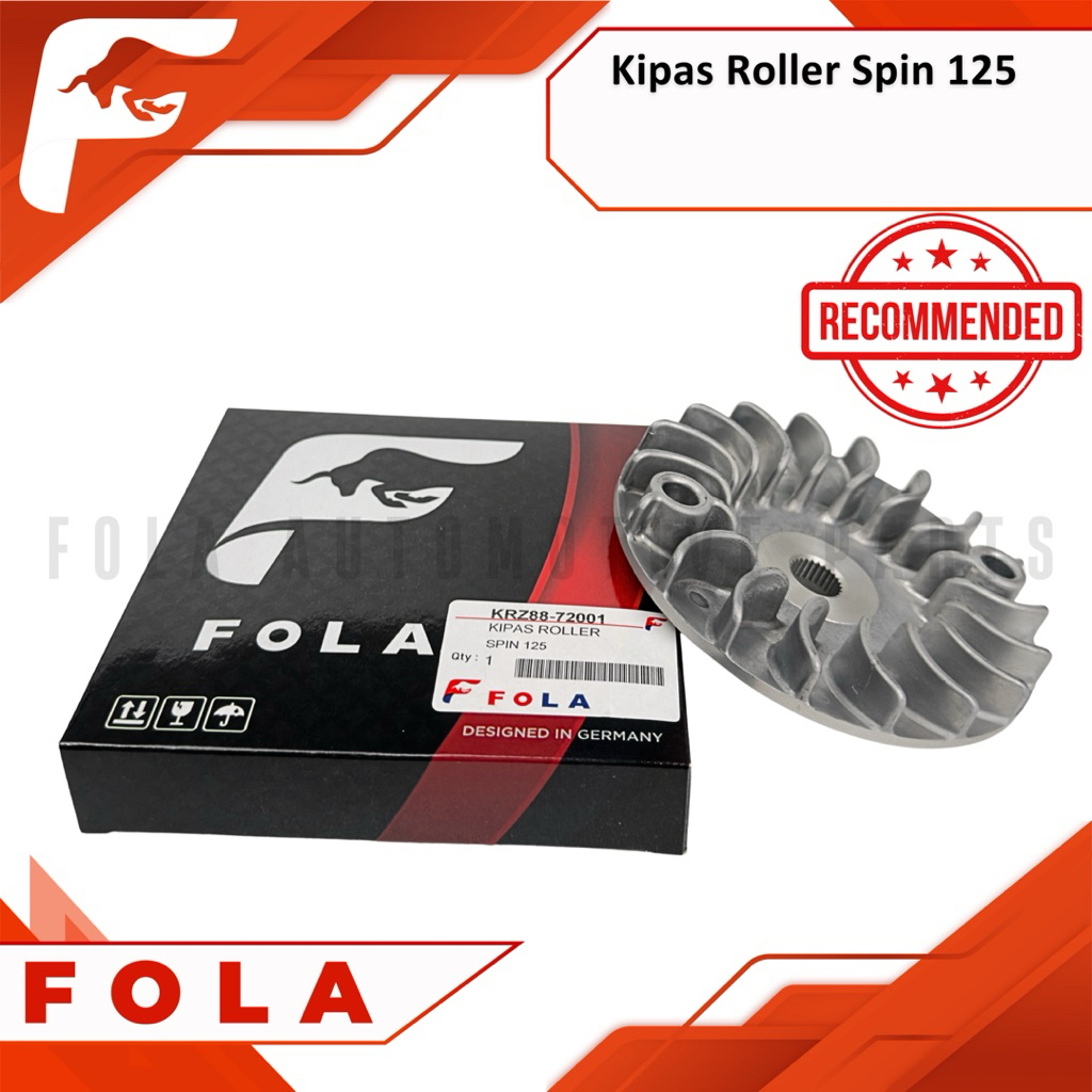 Kipas Rumah Roller FOLA Untuk Motor Suzuki Spin 125 Skywave Skydrive Hayate