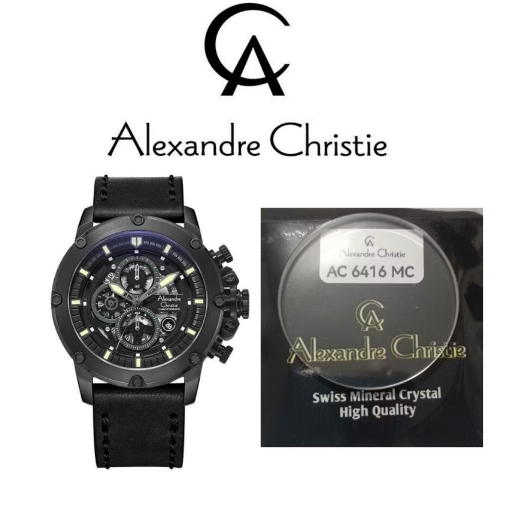 Kaca Jam Tangan Alexandre Christie Type AC 6416 MC, AC 6559 MC