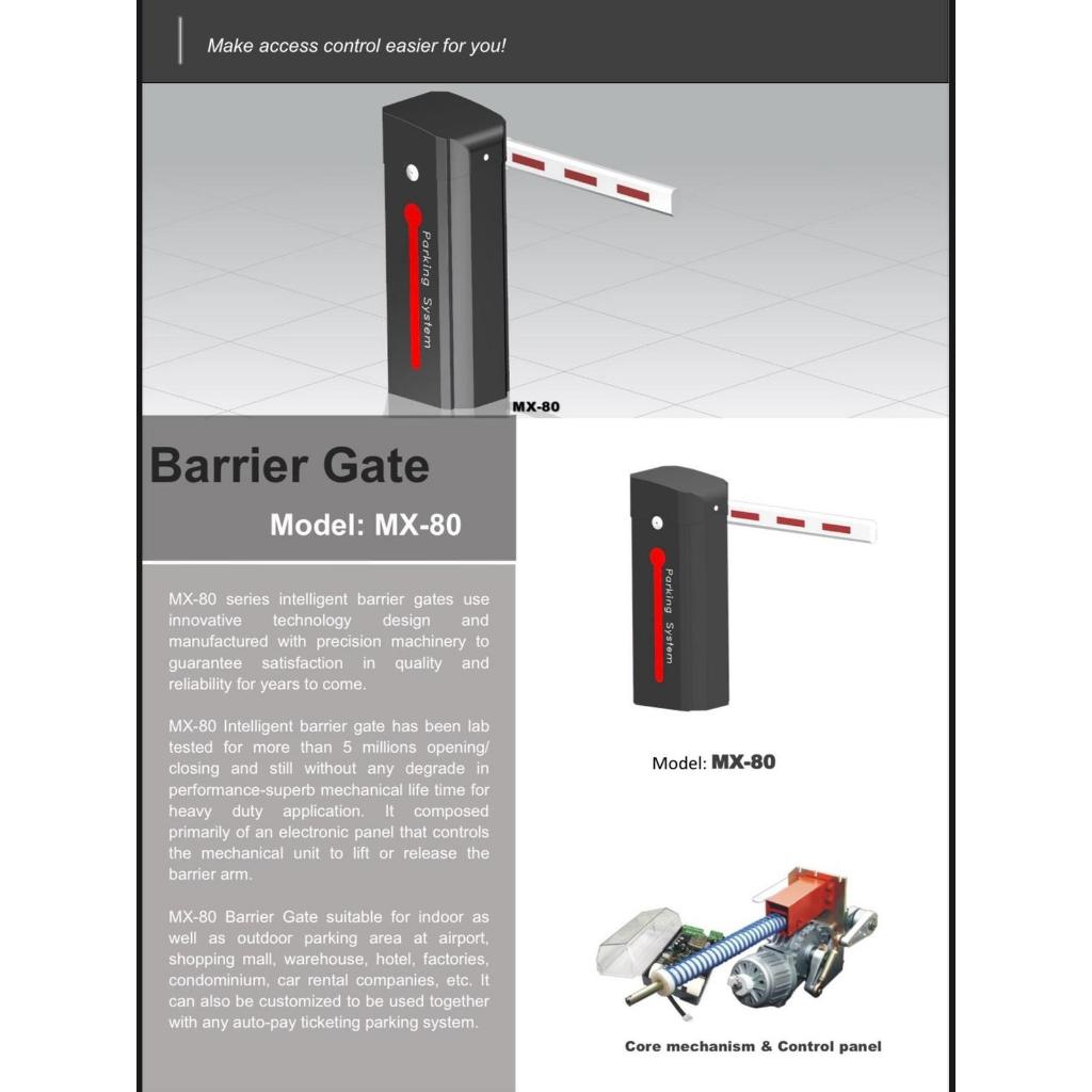 BARRIER GATE PALANG PARKIR MX80 / MX 80 LED