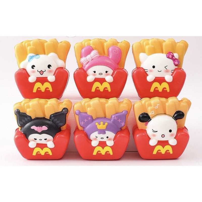 SQUISHY MCD FRENCH FRIES SANRIO
