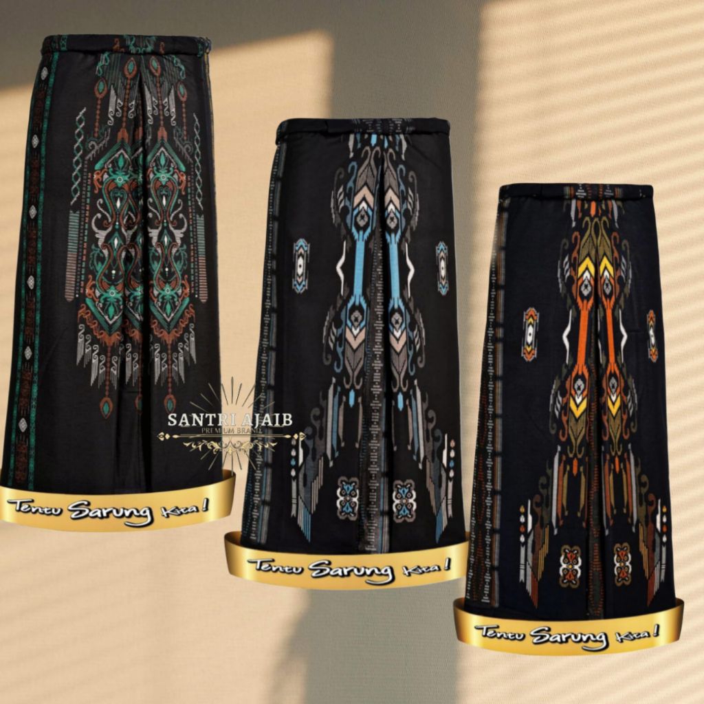 Wadimor Sarung Tenun Batik Borneo Sarungan Motif Batik Pria Wanita