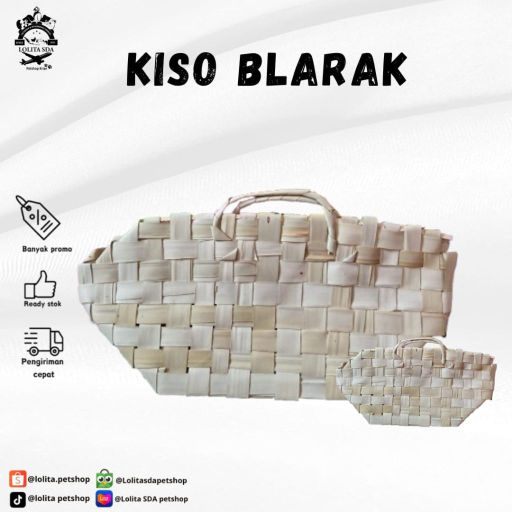 kiso murah kiso blarak ready kiso ayam