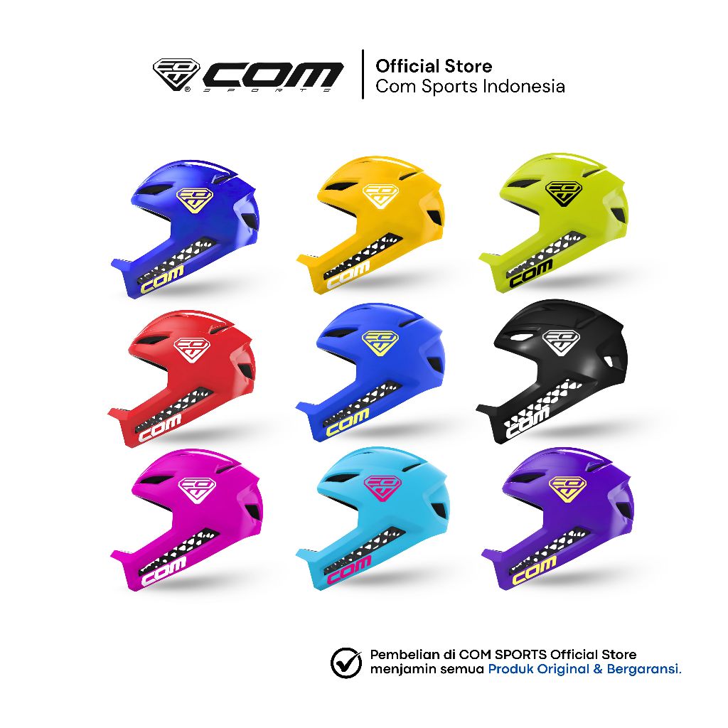 [READY] COM SPORTS Kids Helmet R3 / Helm COM R3 Pushbike Balance Bike