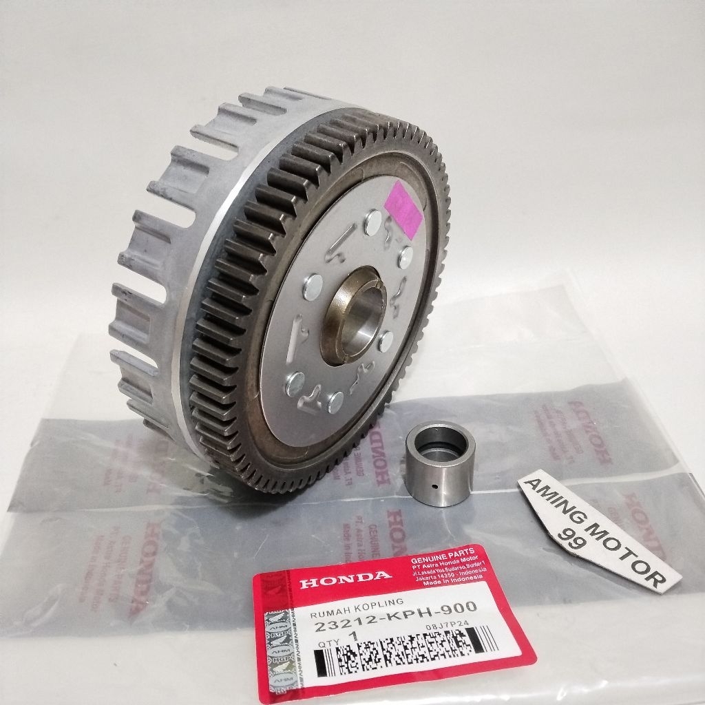 RUMAH KOPLING PLUS GIGI GENDANG+BOS KOPLING HONDA KARISMA SUPRA X 125