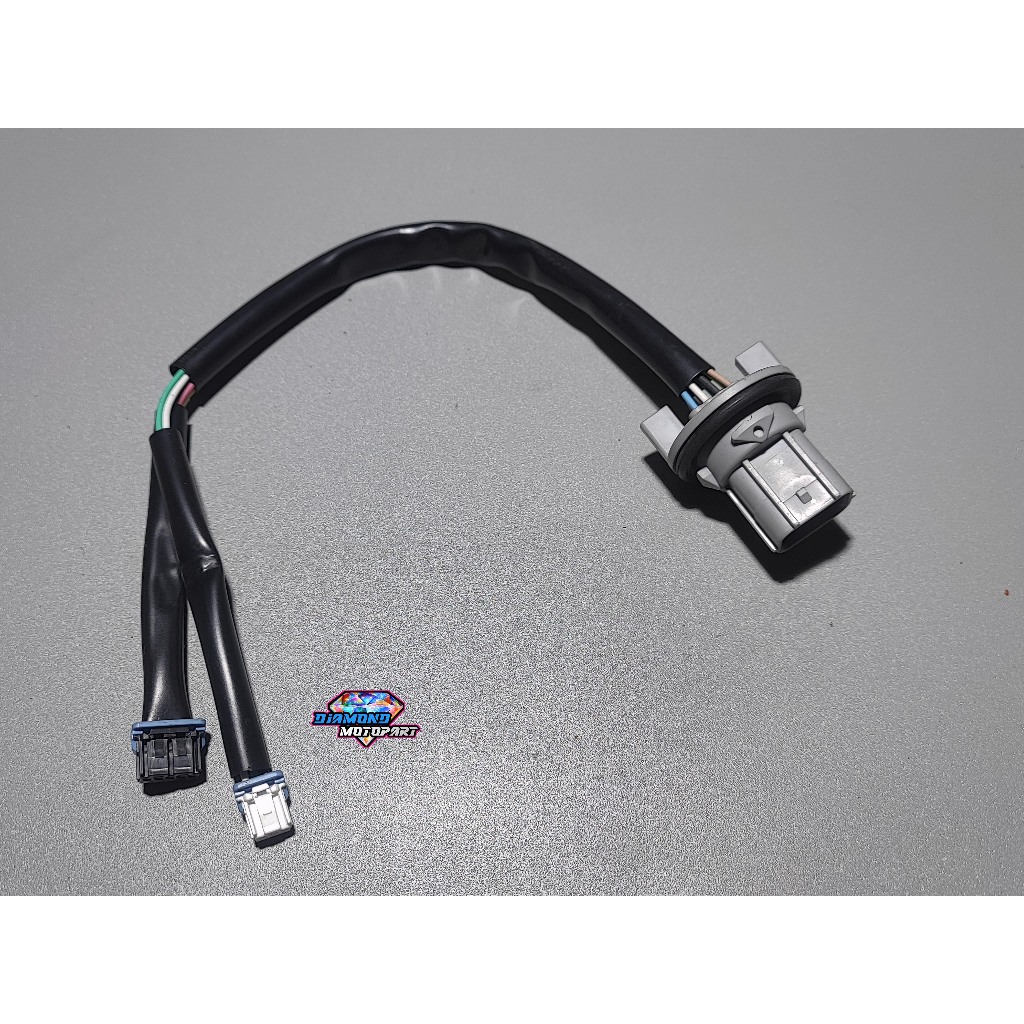 kabel soket socket lampu depan headlamp headlight male cowoan pin 8 honda vario 160 K2S original