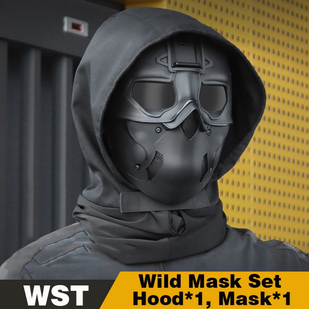 Wild Mask Tactical Masker Olahraga Taktis Outdoor Cosplay Pesta Luar Ruangan Original Import