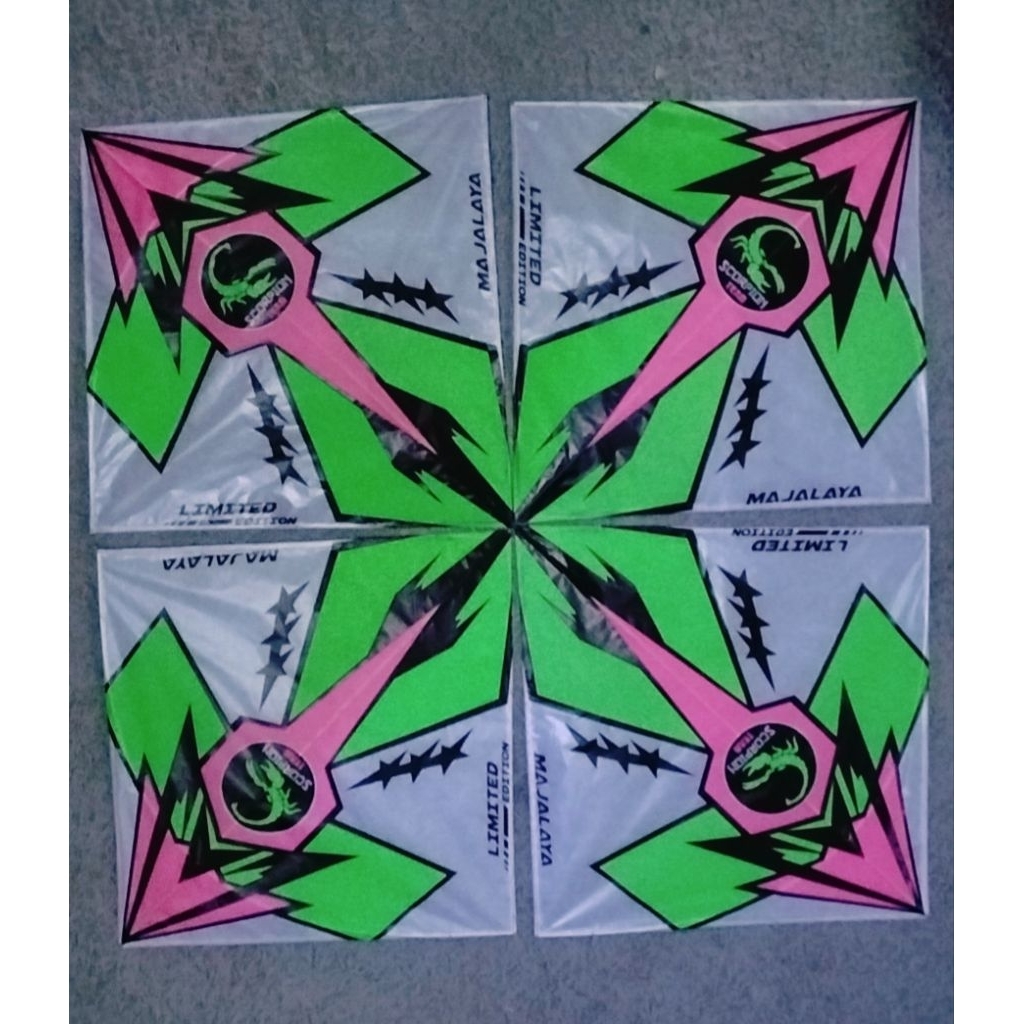 KERTAS MINYAK UNTUK LAYANGAN SUKOI SABLON 3 WARNA STABILO