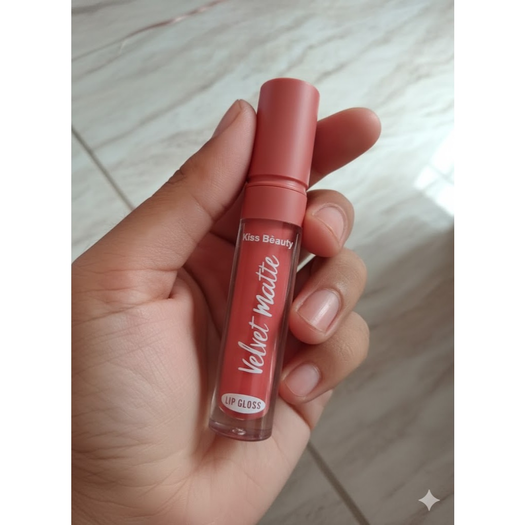 Lip Gloss Velvet Matte Kiss Beauty