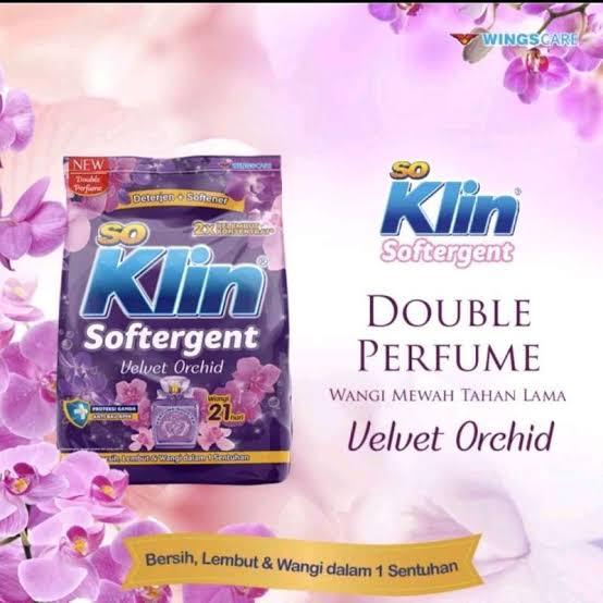 Soklin Detergen Bubuk Velvet Orchid 1,8 Kg