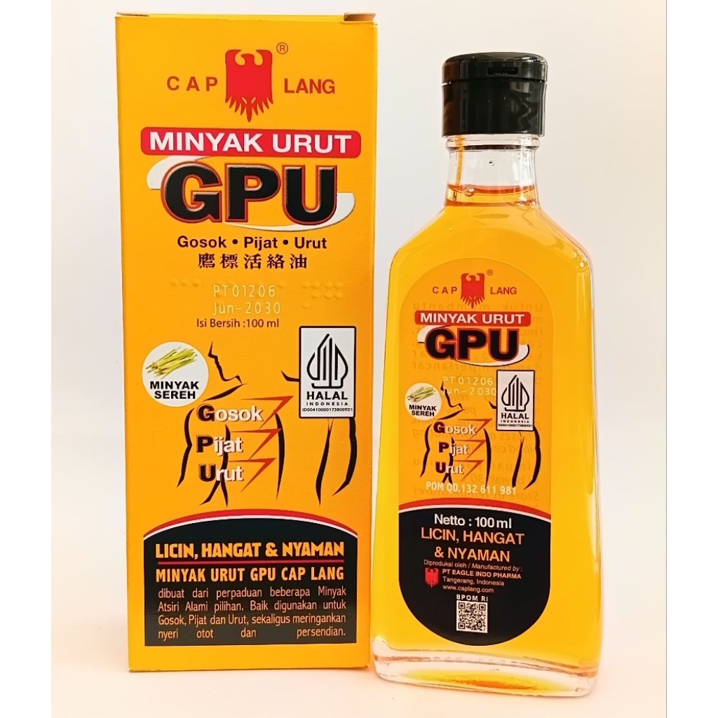 MINYAK GPU SEREH 100 ML