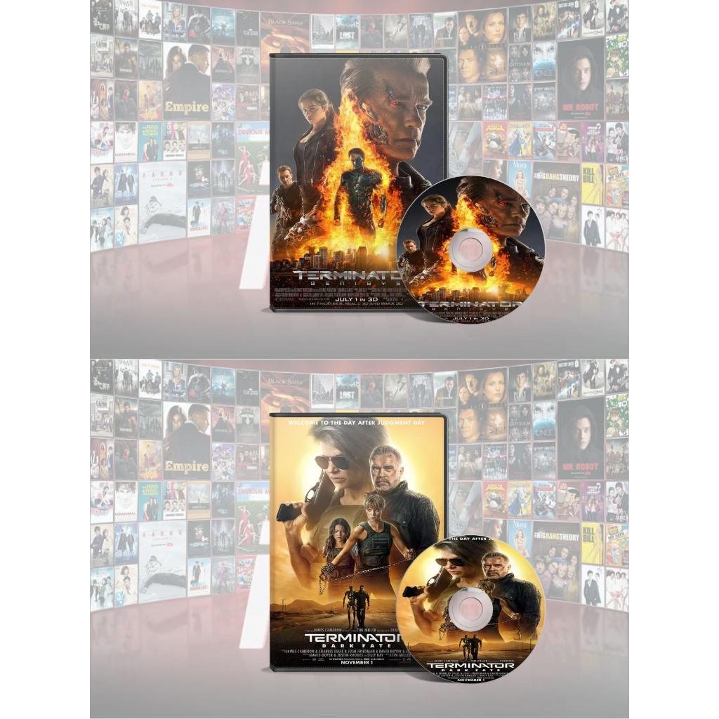 DVD Terminator Genisys (2015) + DVD Terminator Dark Fate (2019)