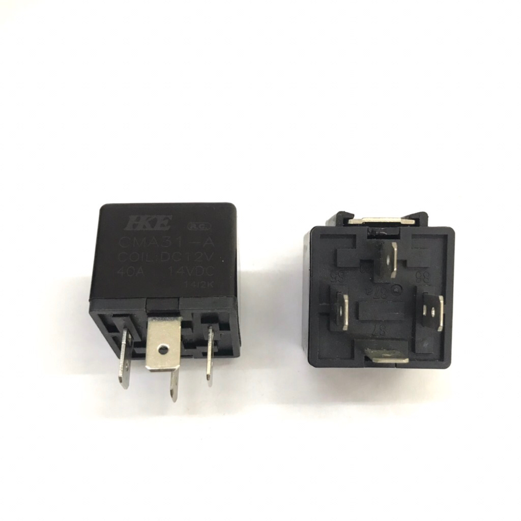 Relay HKE 12Vdc 24Vdc 4pin 40A Relay Mobil CMA31-A