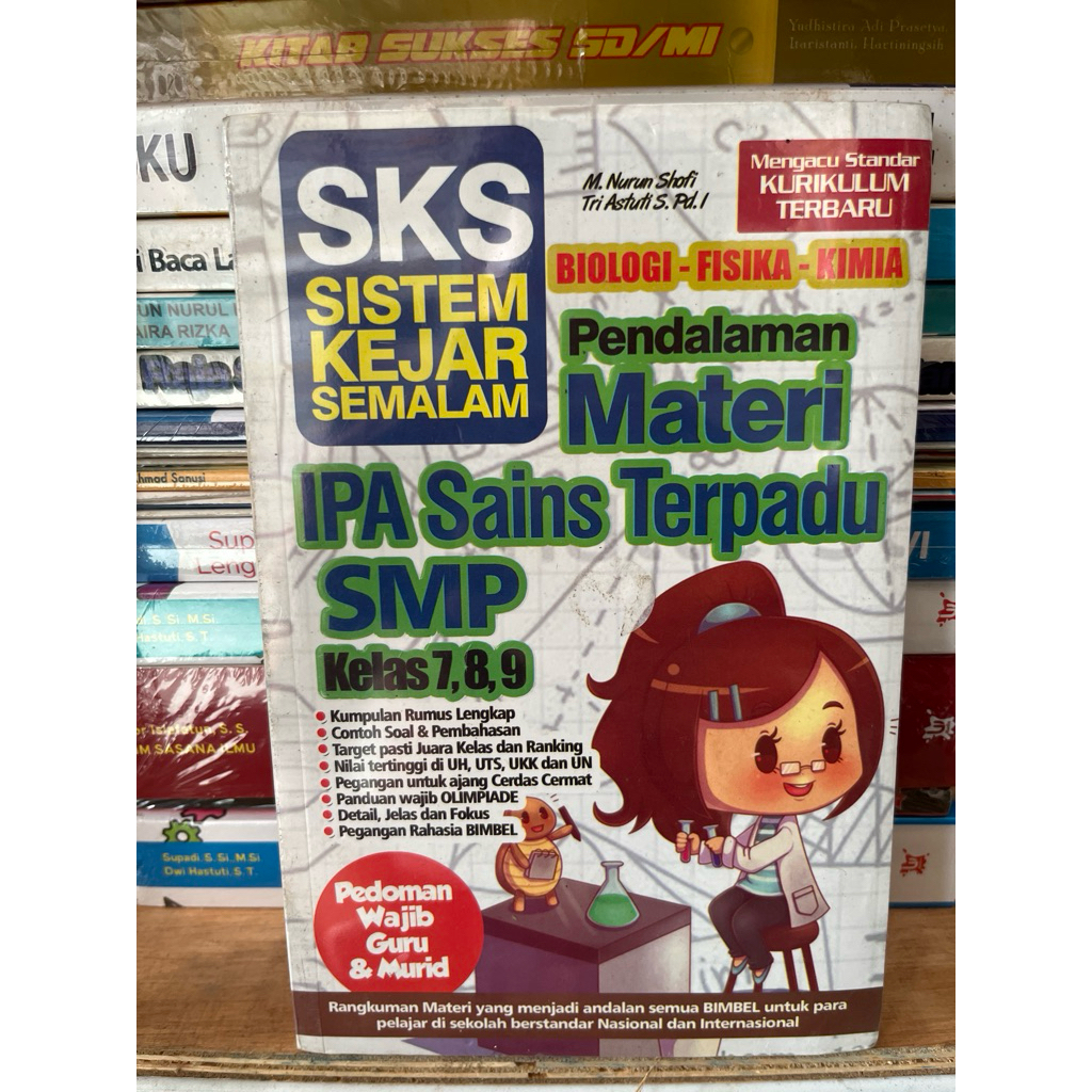 BUKU PENDALAMAN MATERI IPA SAINS TERPADU SMP KELAS 7, 8, 9