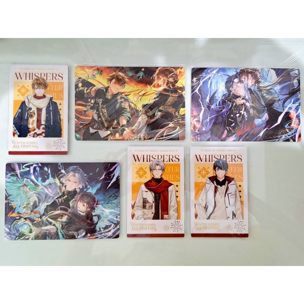 Tears of themis marius luke vyn offical postcard polaroid bonus omni spirit winter wishes