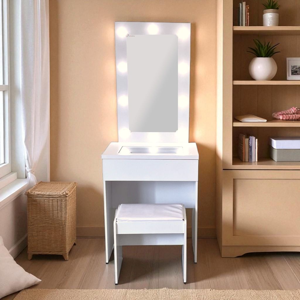 Lunarea Furniture - MR 832 - Meja Rias LED/ Meja Rias Minimalis
