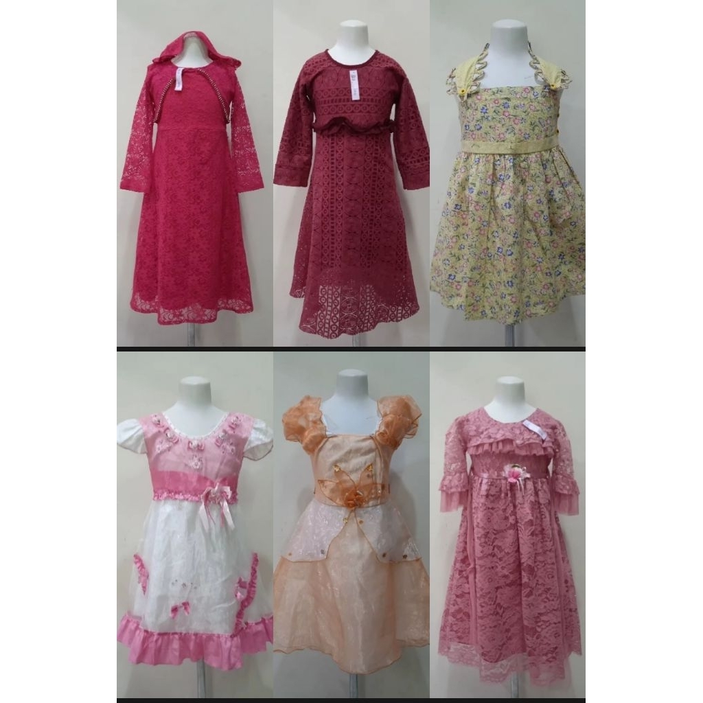 BAJU ANAK CEWEK PL PART 2//GAMIS ANAK PL//DRESS ANAK PL