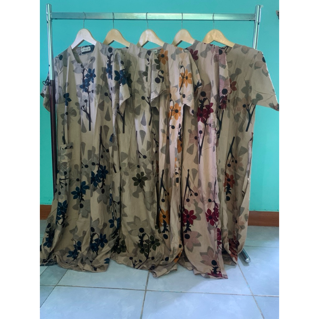 daster bunga bunga batik sultan  ayu original
