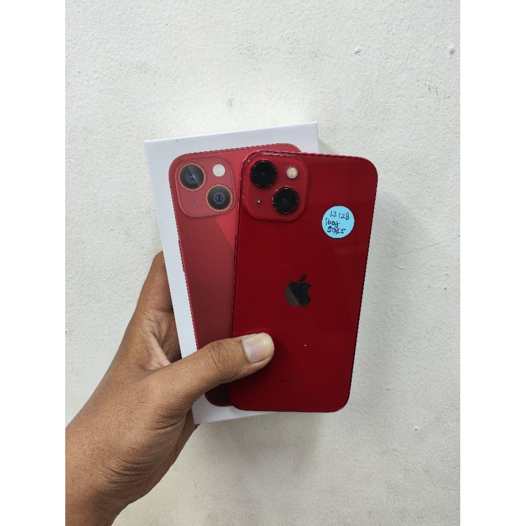 IPHONE 13 128 IBOX FULLSET SIAP PAKAI MURAH