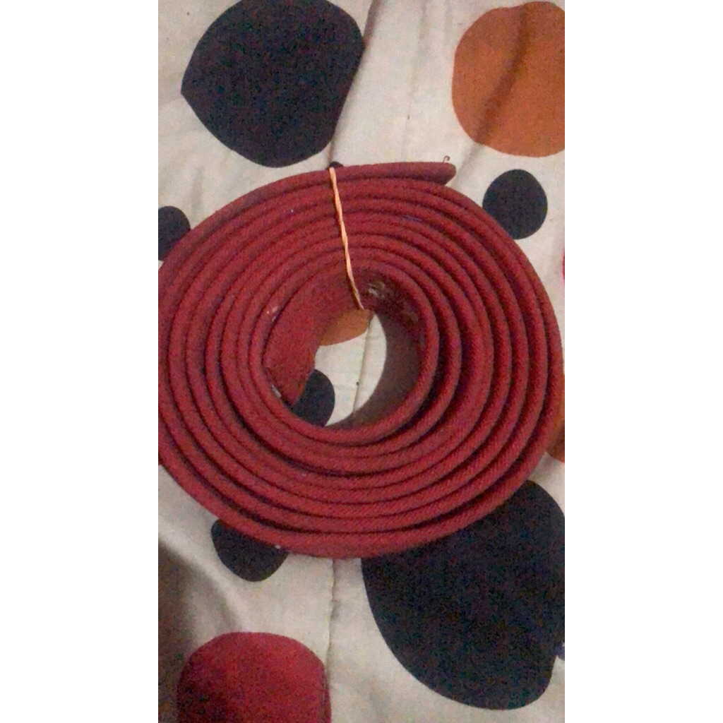 sabuk taekwondo merah
