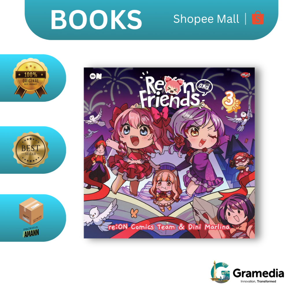 Gramedia MKG - Komik Reon and Friends Vol. 3 (Reon Comics)