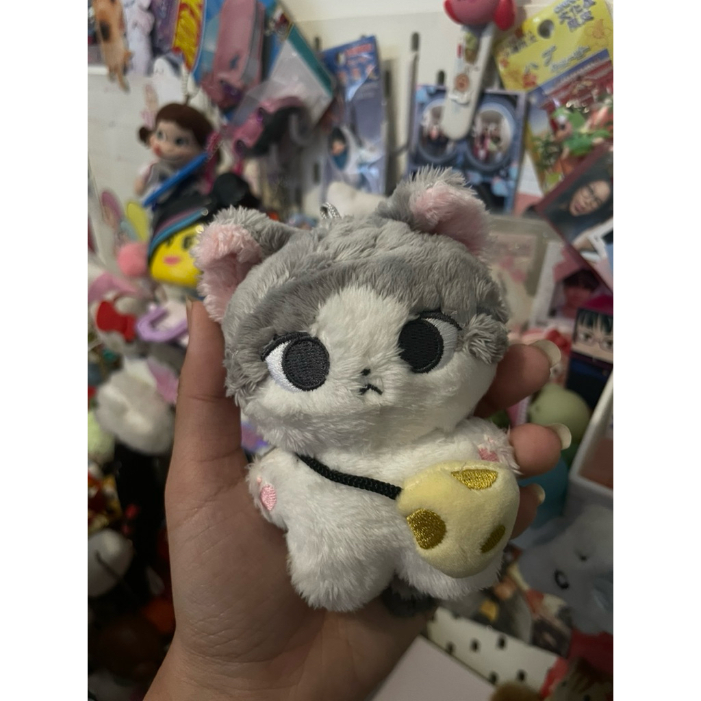 [BISA SPLIT PAY] CHEESE RIN — haerin doll newjeans njz plush keychain 10cm