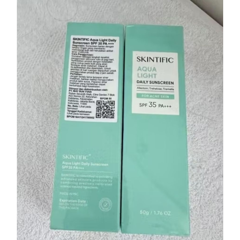 Sunscreen skintific