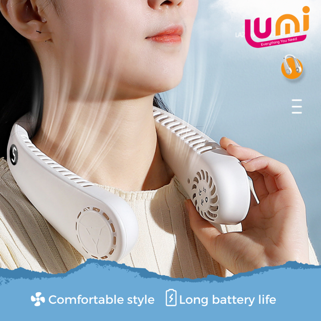 Kipas Angin Mini Gantung Leher / Kipas Angin Usb Portable