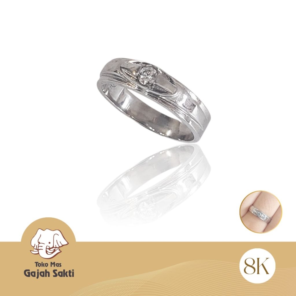 VID - CNCN MENENG, COUPLE, WEDDING RING, ENGAGEMENT RING CLASSIC MP SIZE 14