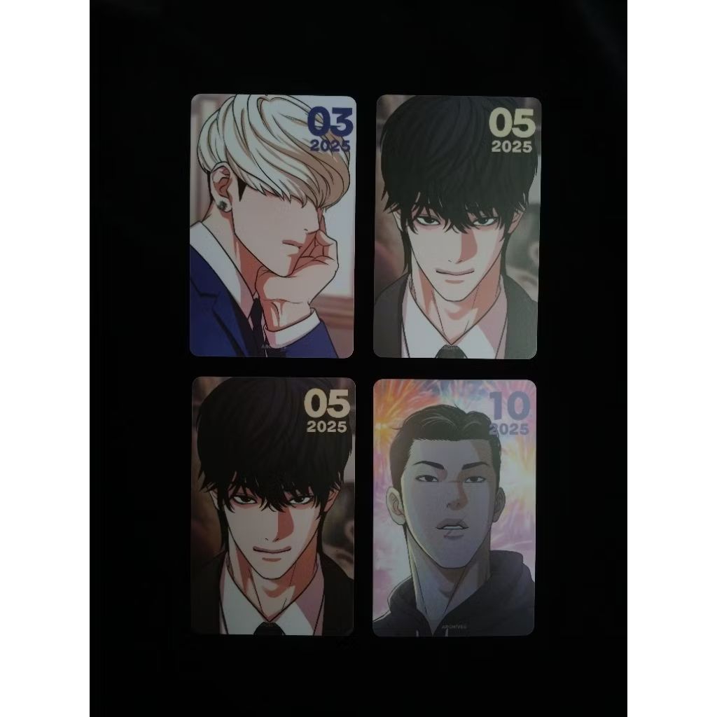 Lookism Merch Official Photocard Gimyung Jay Janghyun