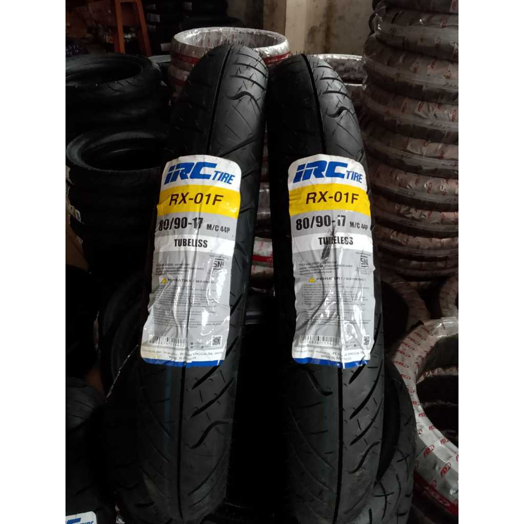 Ban Luar IRC RX-01F 80/90-17 Tubeless – Road Winner Series