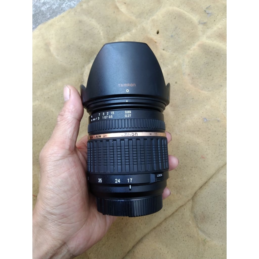 Lensa tamron 17 50mm F2.8 for nikon