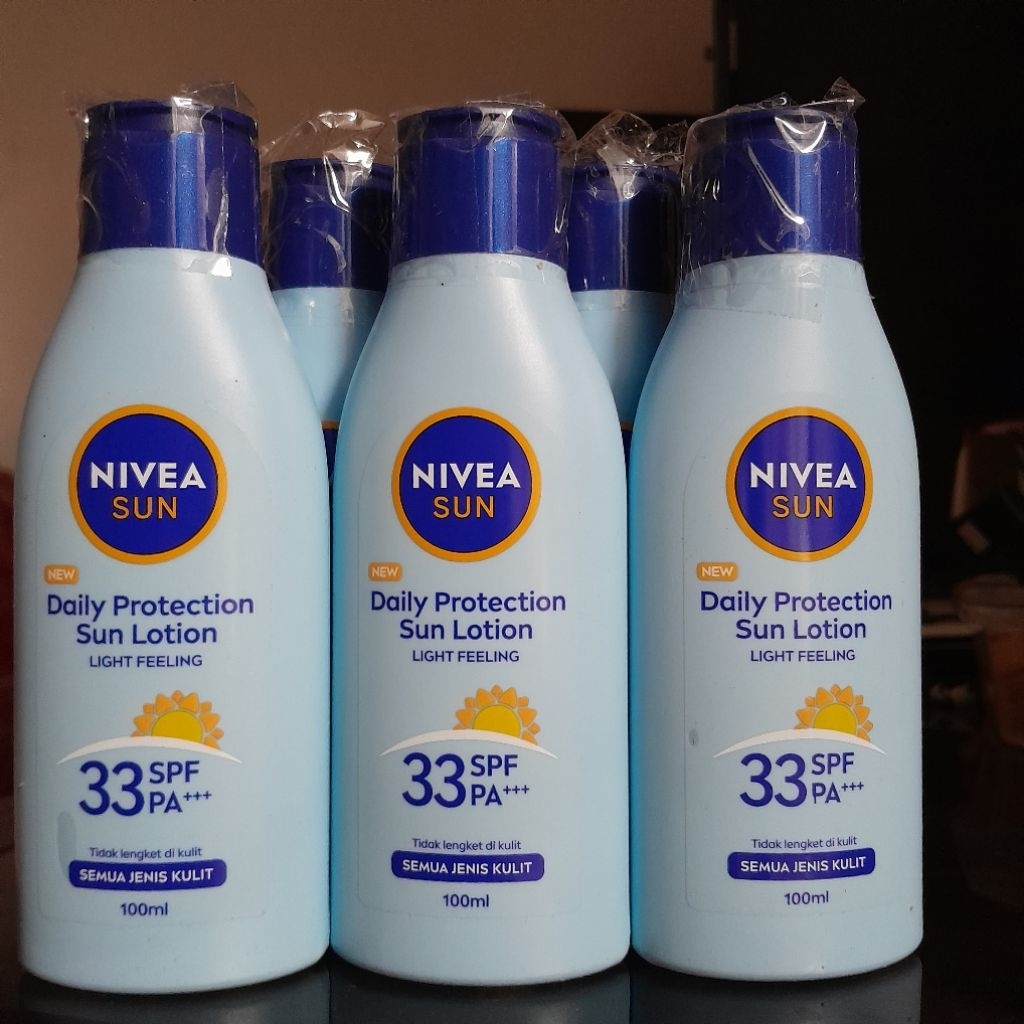 Nivea Daily  protection sun lotion spf 33 pa +++ sunblock