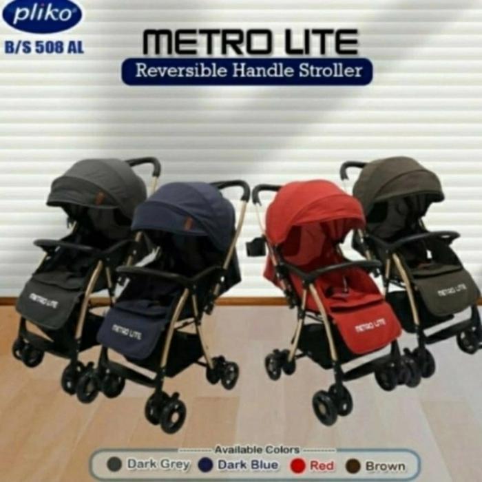 Pliko Baby Stroller 508 AL Metrolite / stroler kereta dorong bayi. Ready Manado