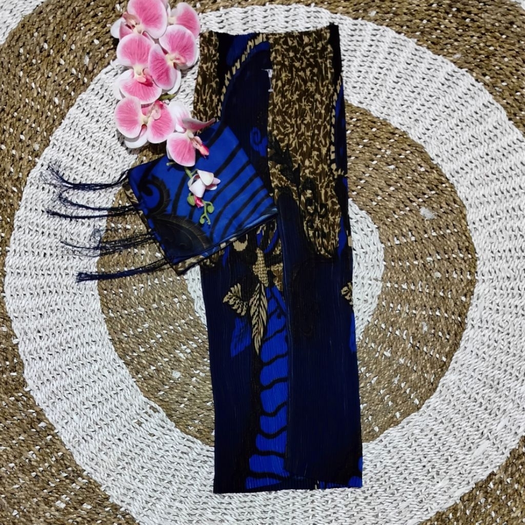 Kamen Jadi Plisket Untuk Anak Set Selendang/Kamen Plisket Anak/Kamen Anak