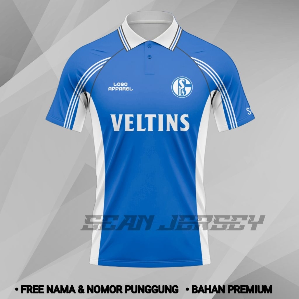 Jersey Full Printing Schalke 1999