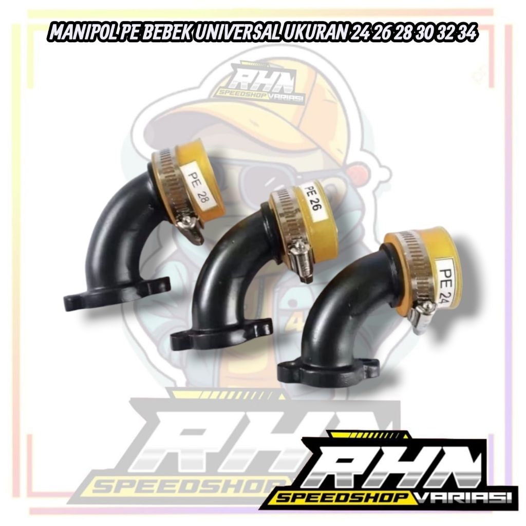 MANIFOLD MANIPOL INTAKE PE BEBEK UNIVERSAL PE 24 26 28 30 32 34 SUPRA VEGA JUPITER GRAND ASTREA PRIM